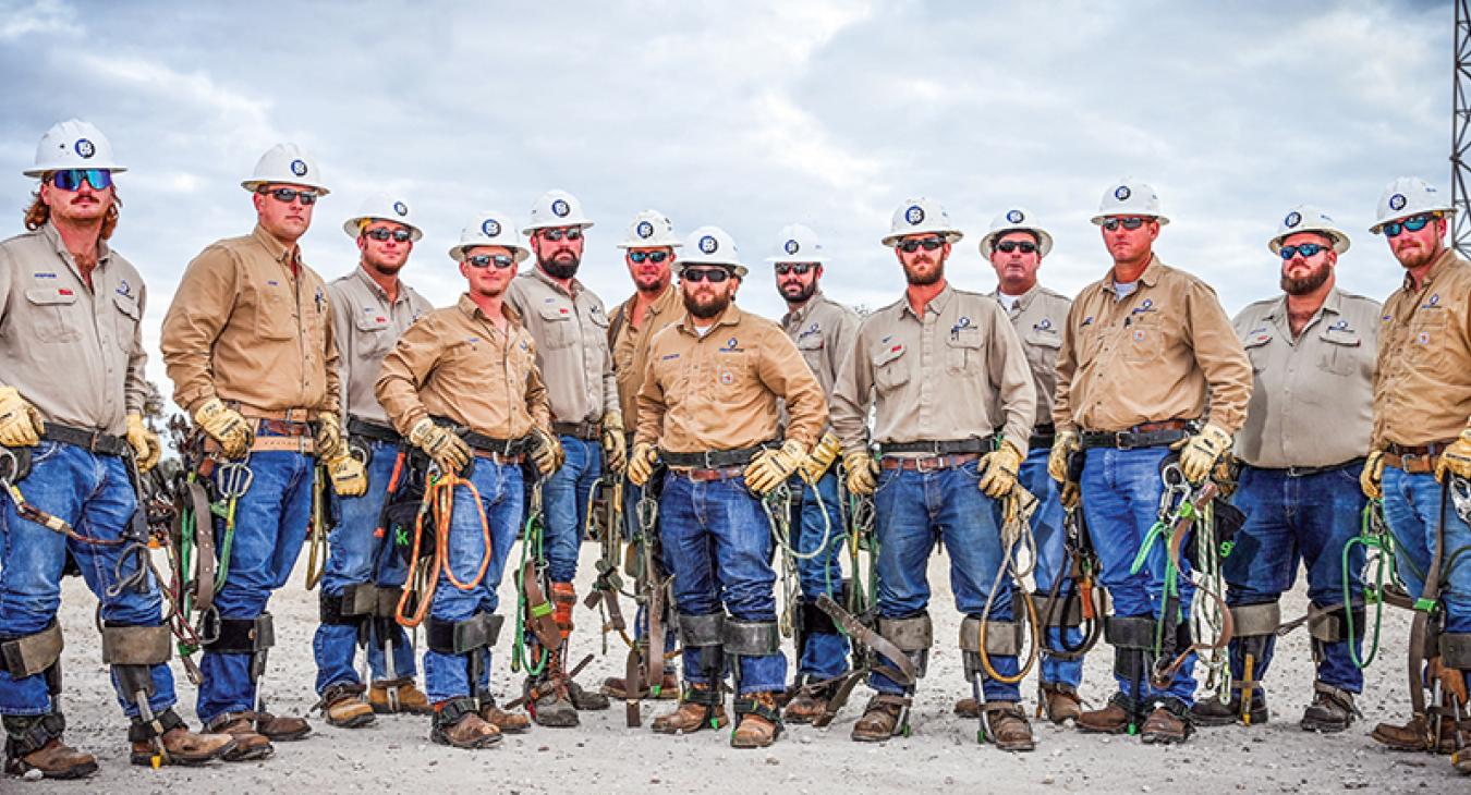 15 Apprentice Lineworkers Advance To Journeyman Ranks Bluebonnet   Apprentice Graduates 2023 